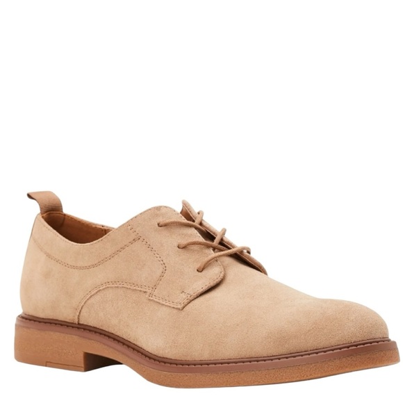 Madden NYC Men's Genuine Suede   Terry Dress Shoes Taupe Size 13 business work - Picture 2 of 13